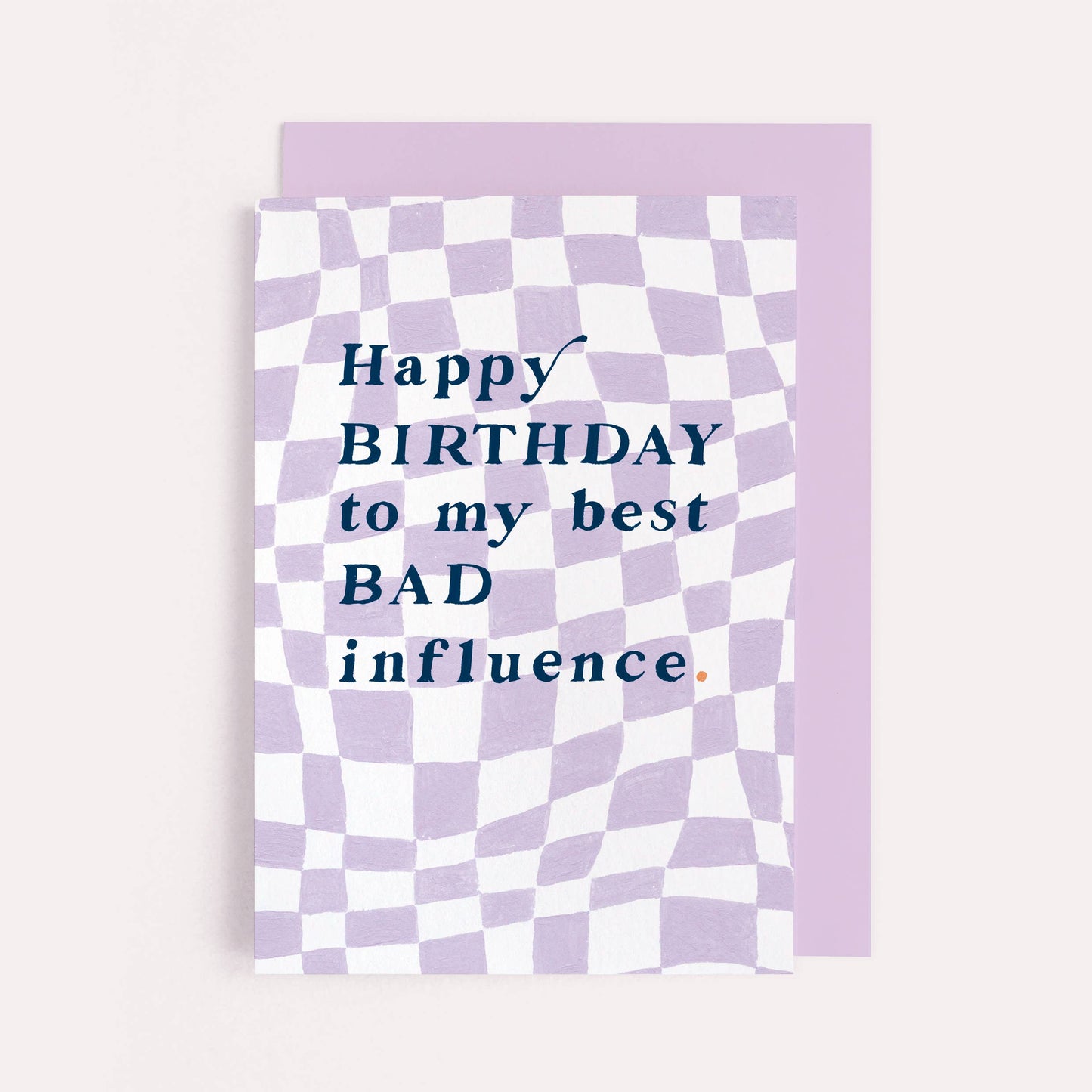 Sister Paper Co. - Bad Influence Birthday Card | Funny Birthday Cards APC03