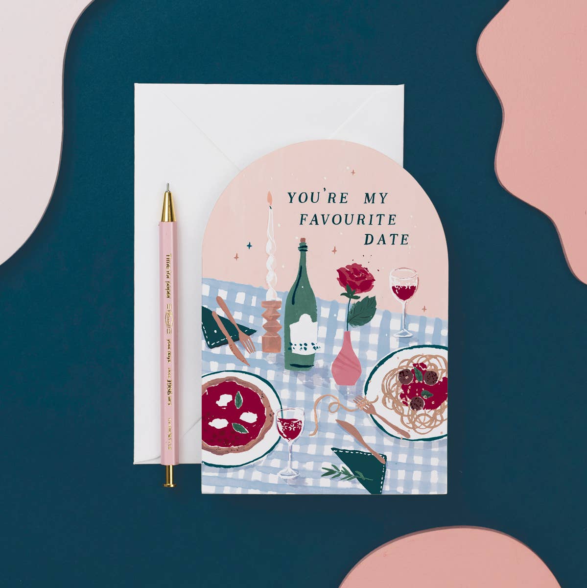 Sister Paper Co. - Favourite Date Card | Love Card | Anniversary Cards NVC15