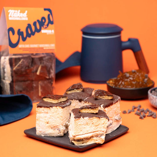 The Naked Marshmallow - Jaffa Cake Gourmet Marshmallows