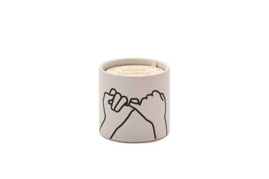 Impressions Ceramic Candle (163g) - White - Pinky Promise - Wild Fig & Cedar