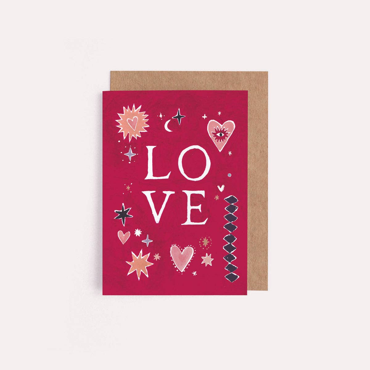 Sister Paper Co. - Hearts Mini Love Cards | Mini Greeting Cards | Mini Cards PEC12