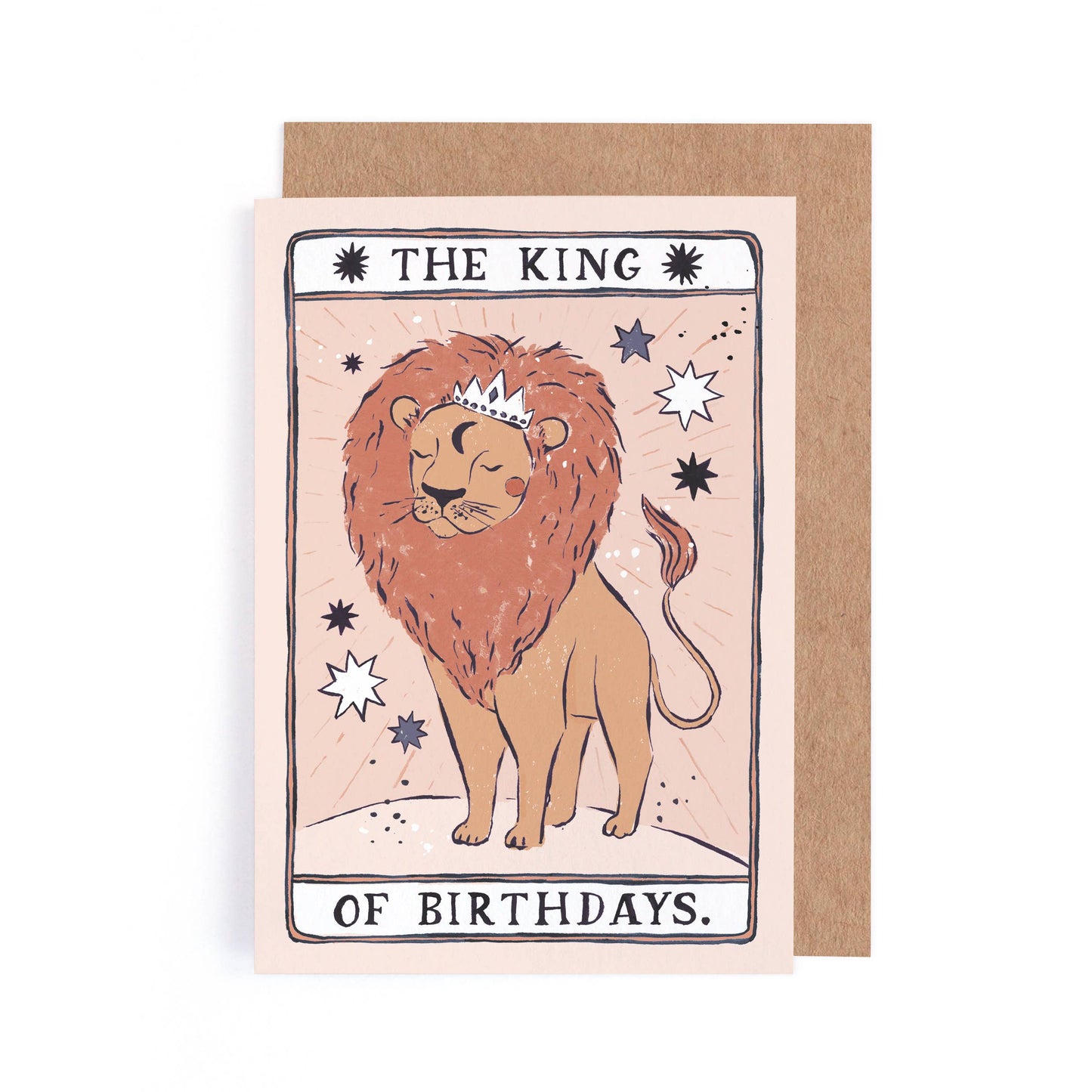 Sister Paper Co. - King of Birthdays Card | Dad Birthday Card | Male Birthday TAC17