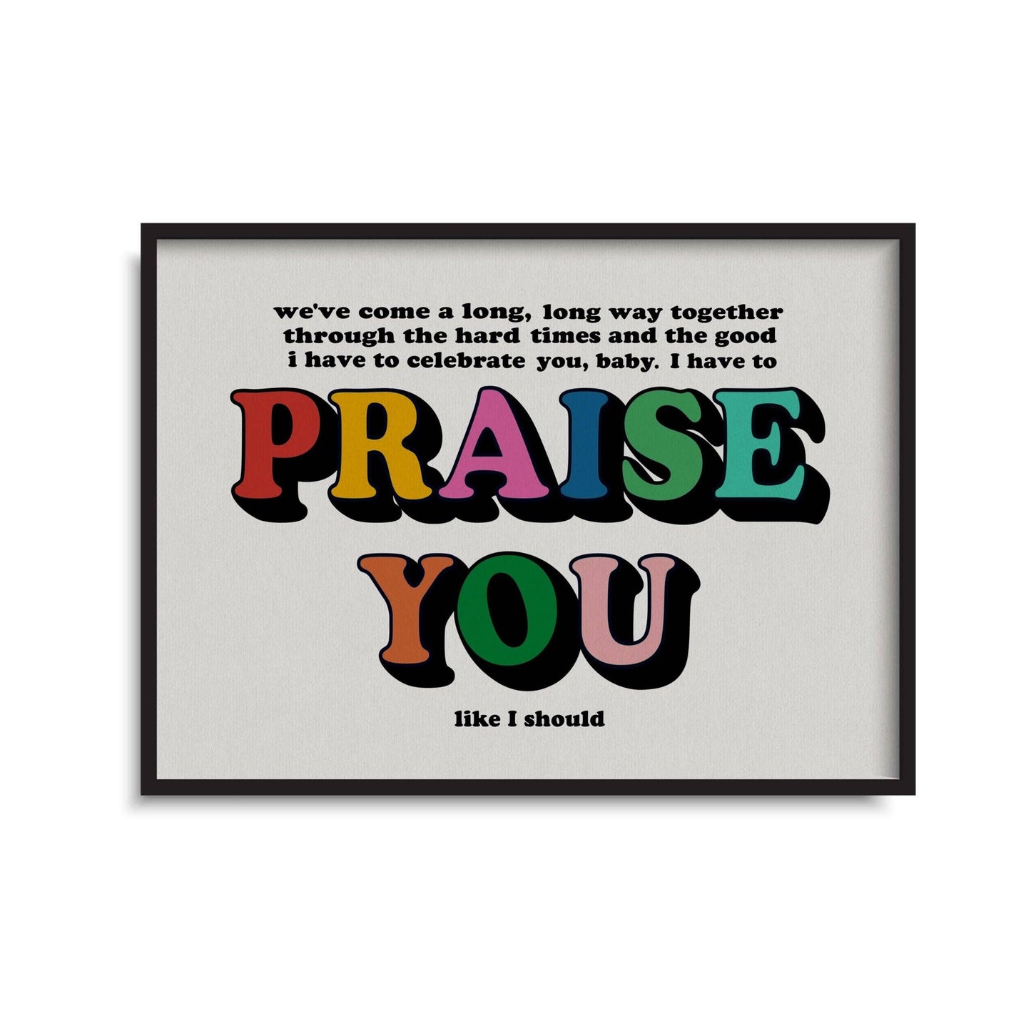 Twisted Rebel Designs - Praise You Print: A5 / Multi