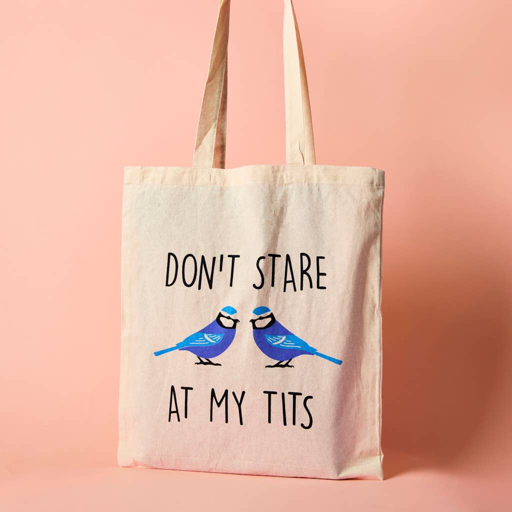 Urban Eccentric - Don't Stare At My Tits Tote - Tote Bag: One Size