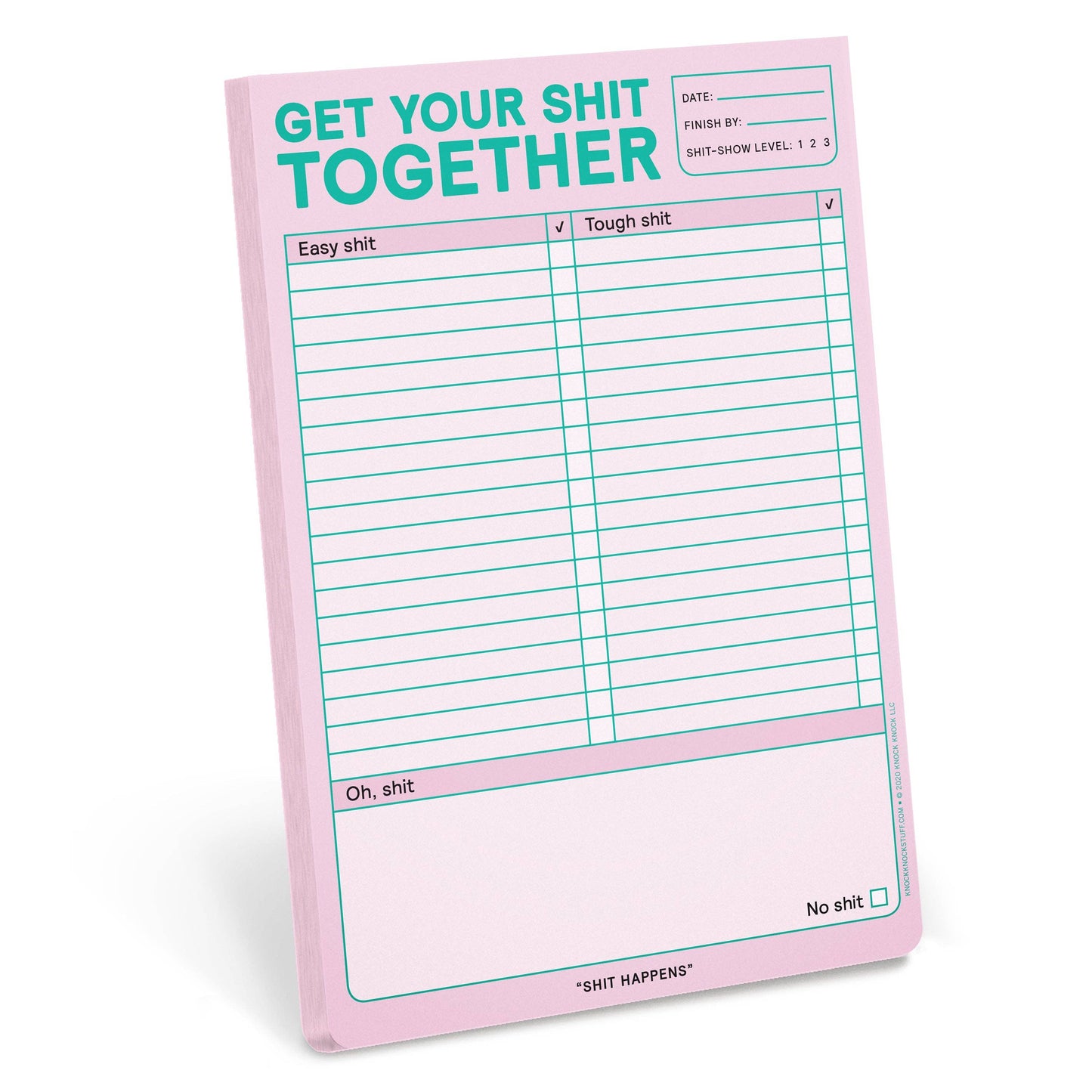 Knock Knock UK - Knock Knock Get Your Shit Together Pad (Pastel Edition)