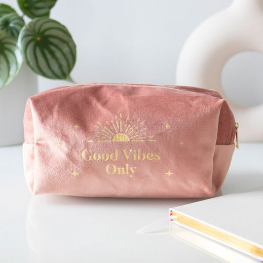 Good Vibes Makeup Bag