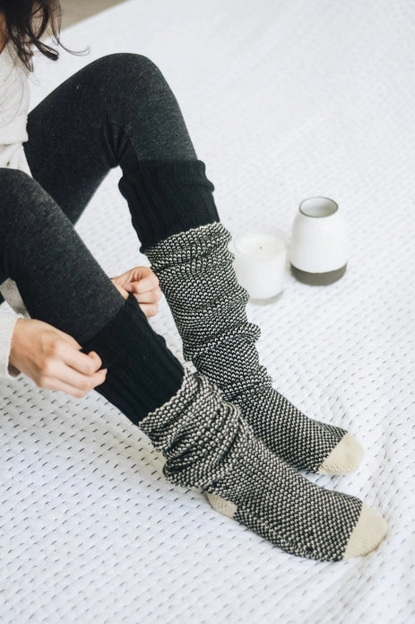 Two Tone Lounge Socks