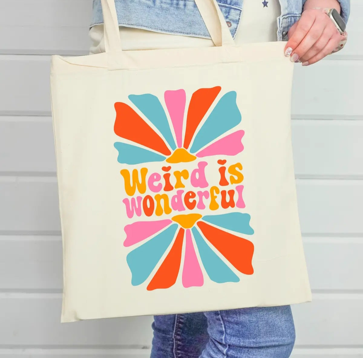 Sunshine Lane - Weird is Wonderful Tote Bag