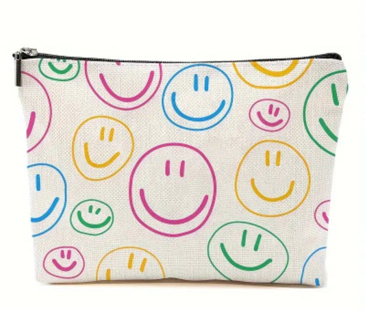 Smiley Makeup Bag