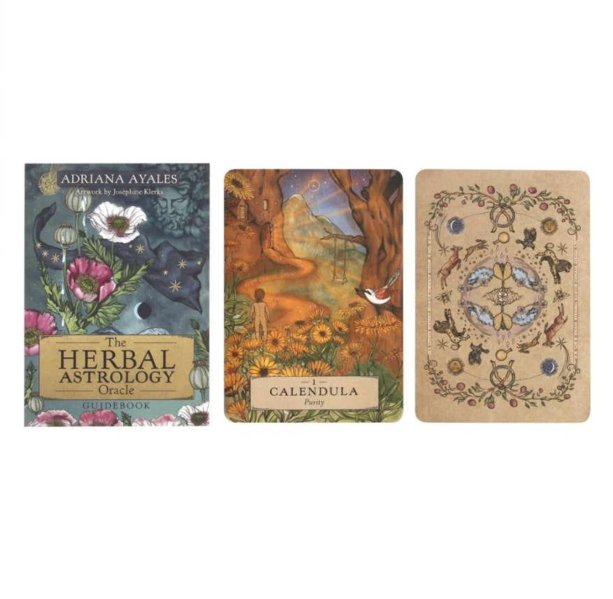 The Herbal Astrology Oracle Card Deck