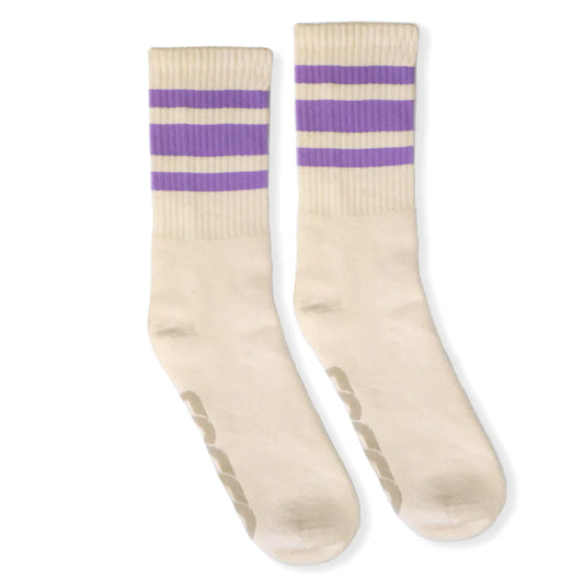 Men's Socco Socks Lilac Stripe