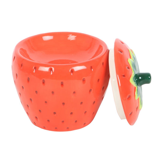 Strawberry Shaped Oil Burner and Wax Warmer