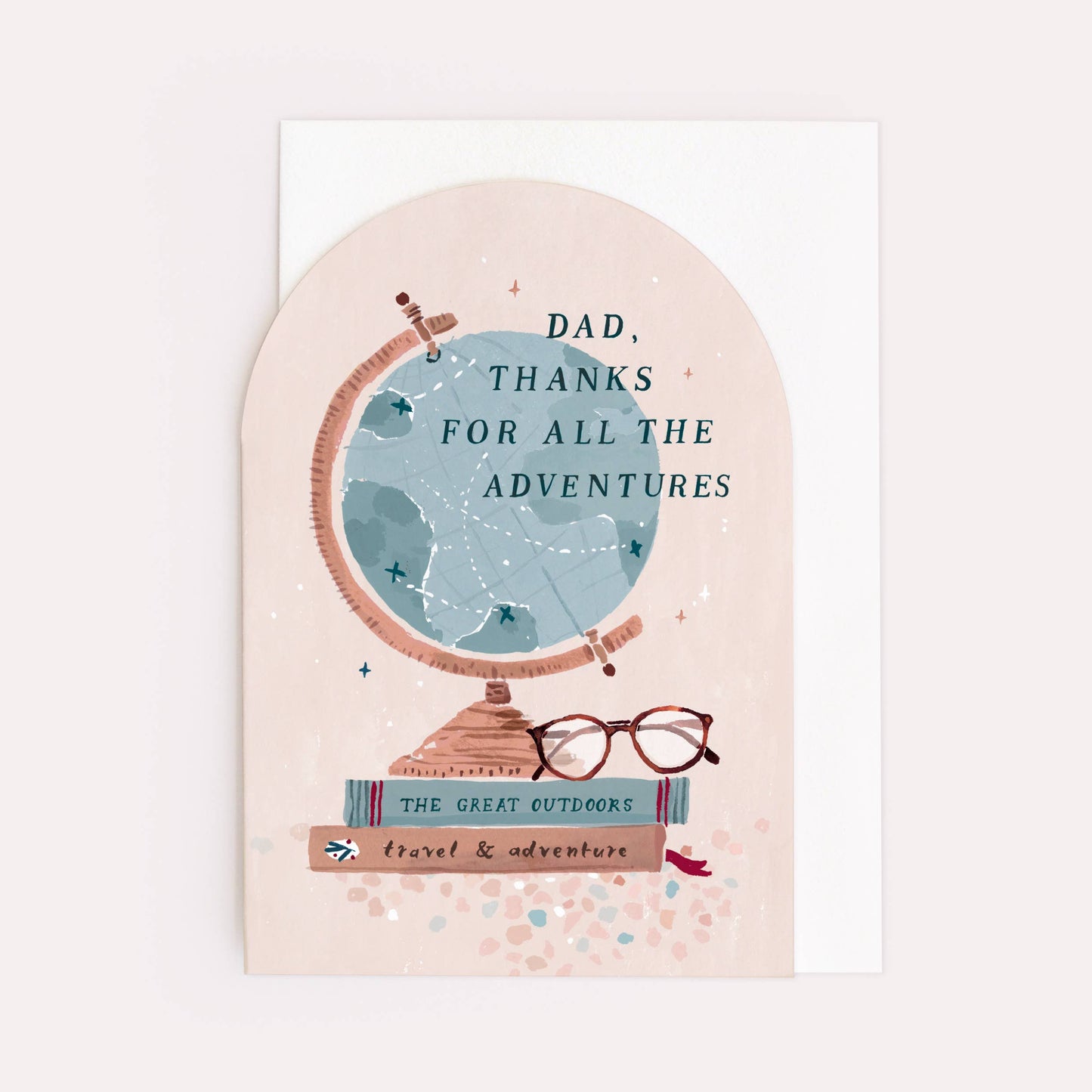 Sister Paper Co. - Dad Adventures Birthday Card | Male Birthday Card | Dad Card NVC16