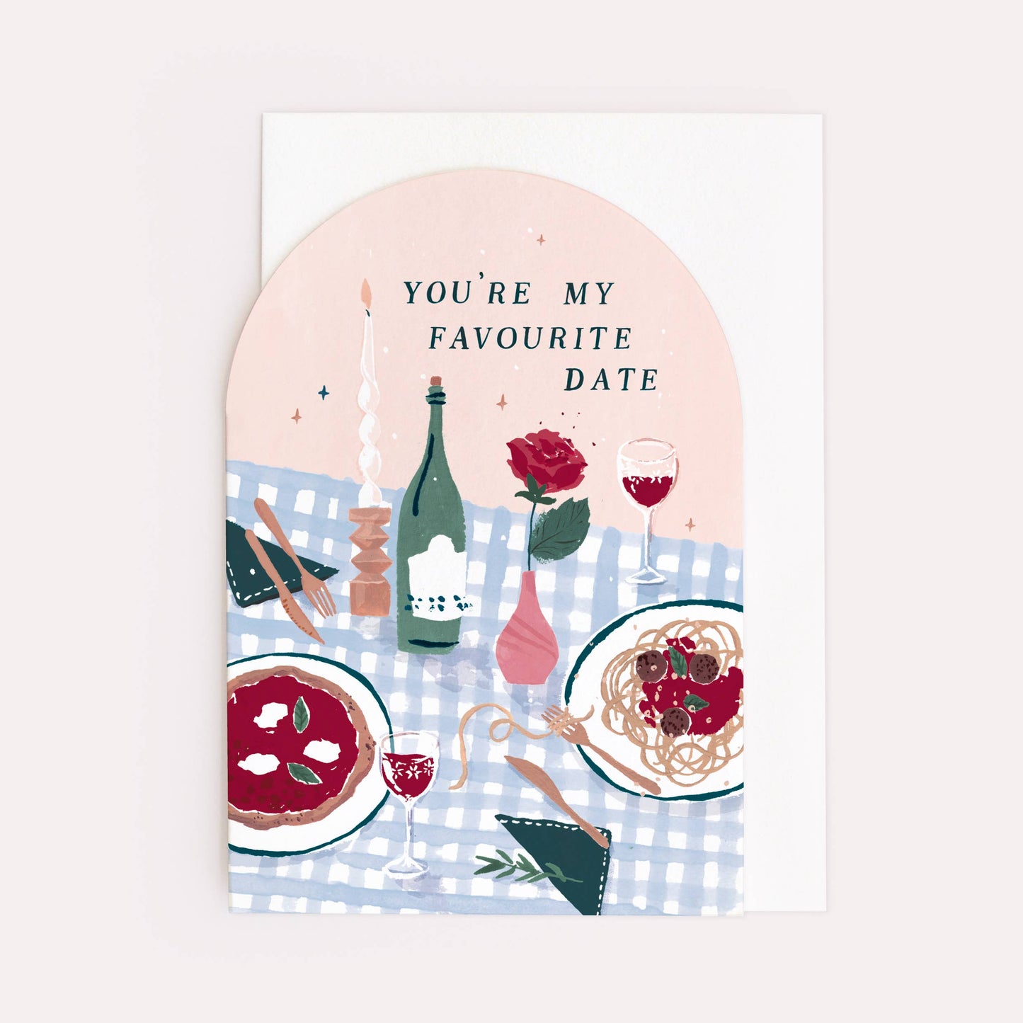 Sister Paper Co. - Favourite Date Card | Love Card | Anniversary Cards NVC15