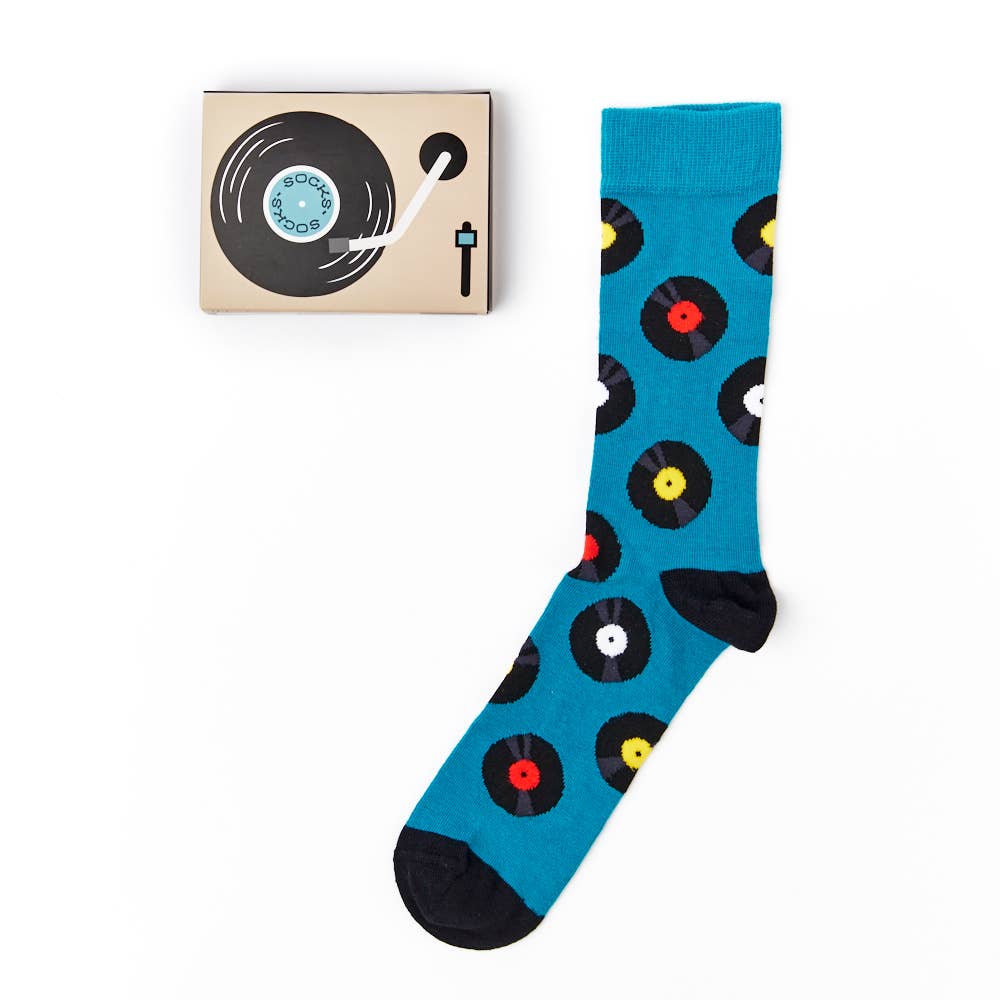 Urban Eccentric - Unisex Vinyl Gift Box Socks: 6 - 11