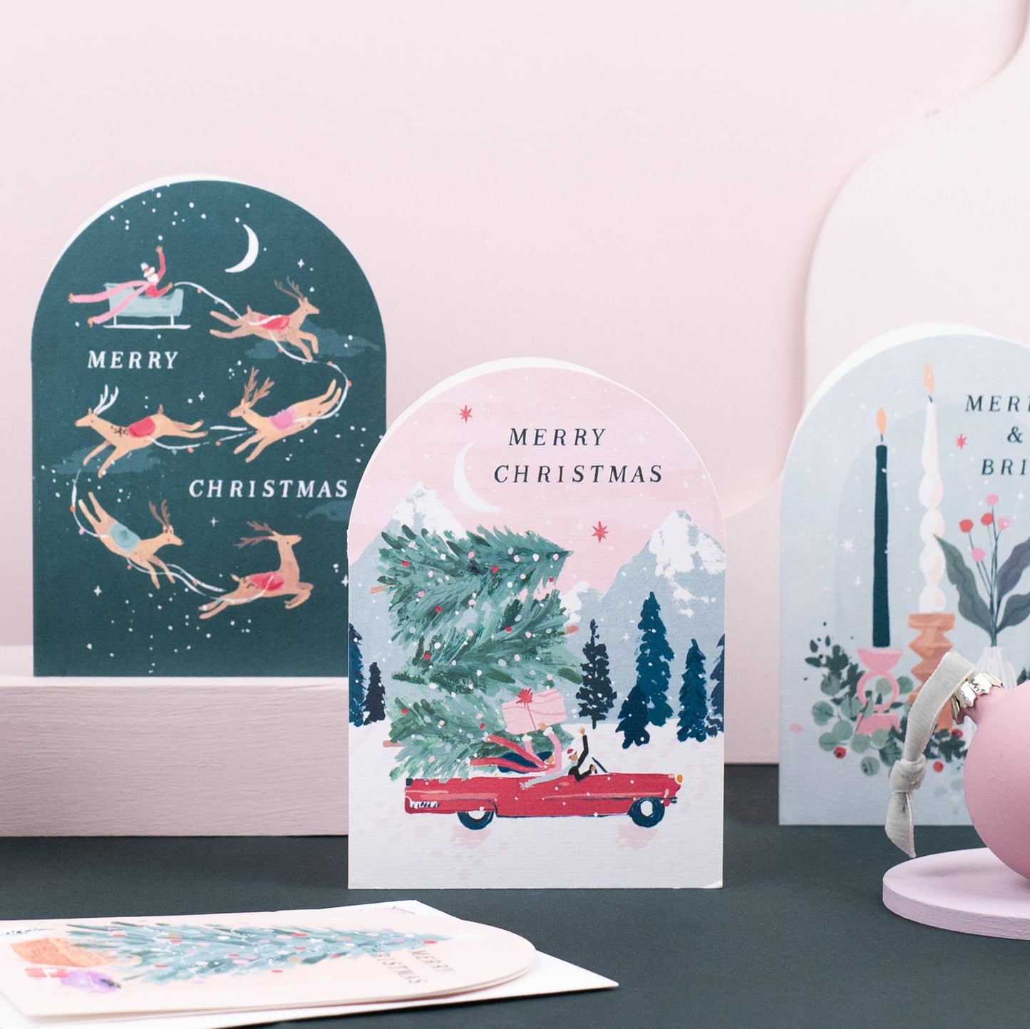 Sister Paper Co. - Driving Home Christmas Cards | Holiday Card | Seasonal Cards NVX06