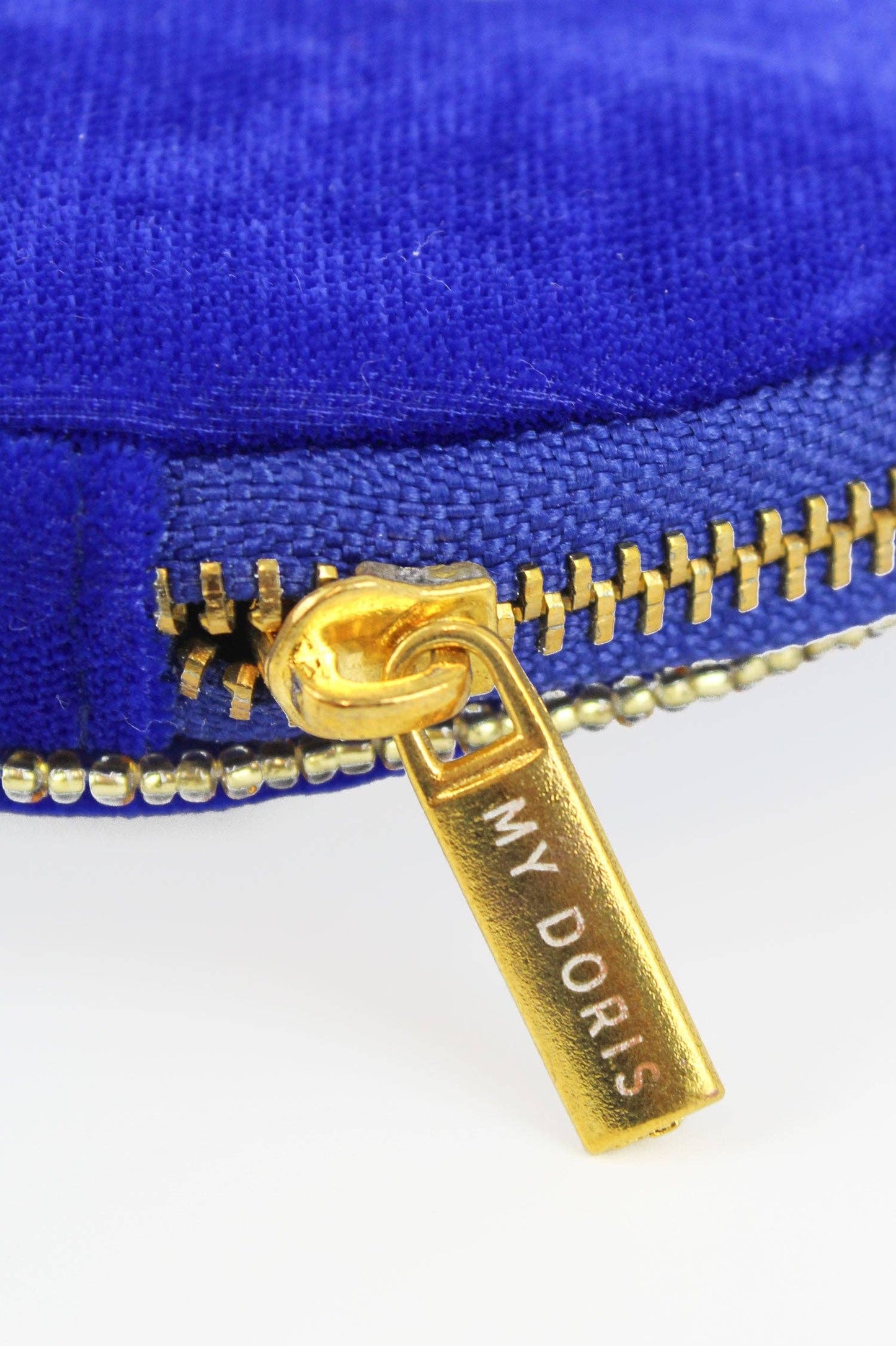 My Doris - LOVE BLUE ROUND PURSE