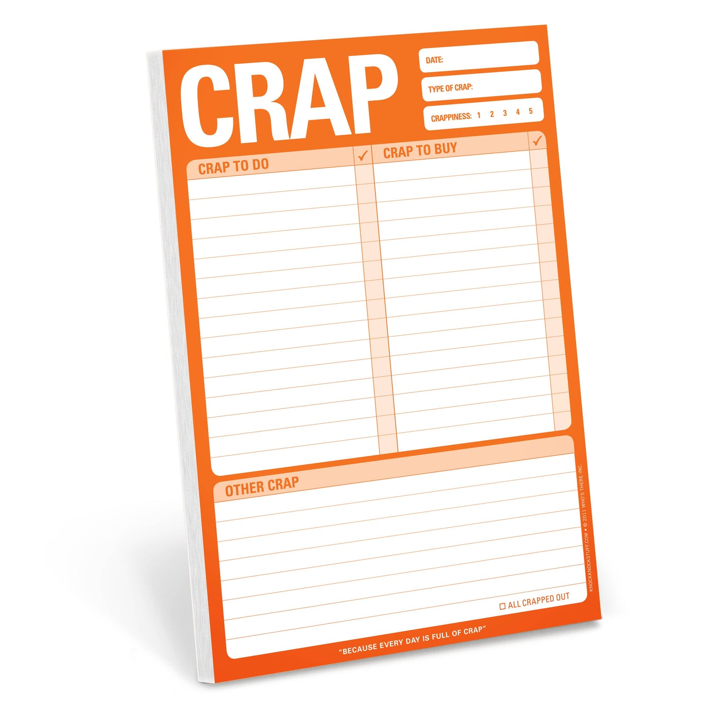 Abrams & Chronicle Books - Knock Knock Crap Pad