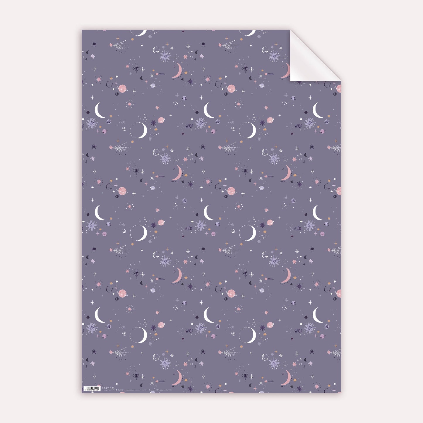 Sister Paper Co. - Constellation Gift Wrap Sheet | Wrapping Paper | Craft Paper SLW02