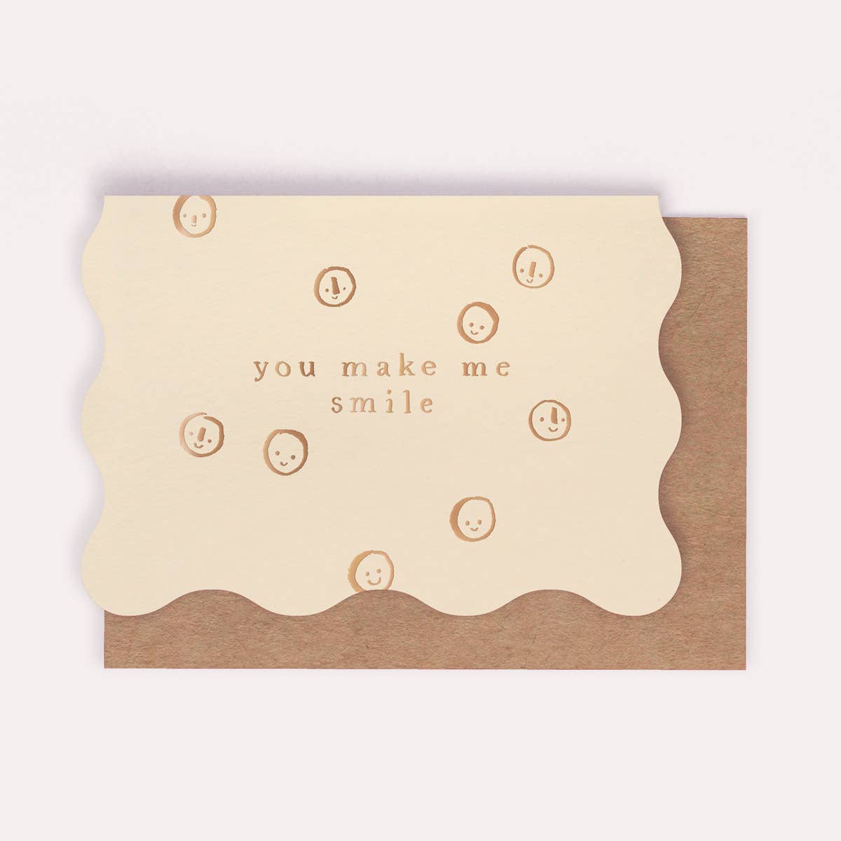 Sister Paper Co. - Make Me Smile Card | Love Card | Birthday Card | Anniversary CSC12