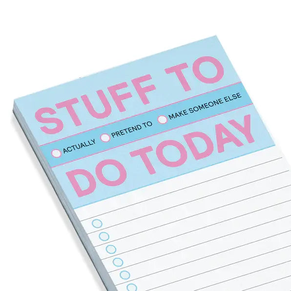 Knock Knock UK - Knock Knock Stuff To Do Today Make-a-List Pads