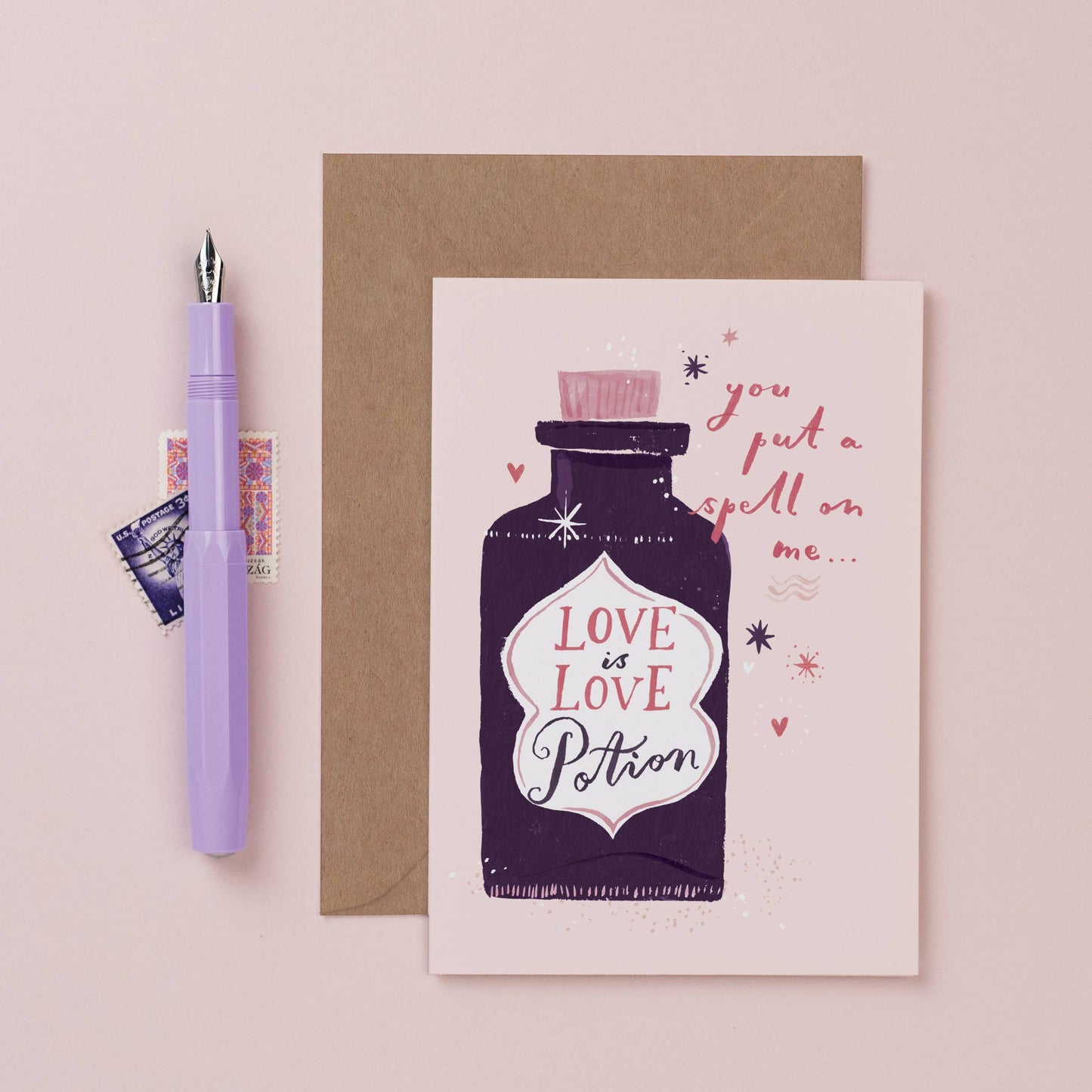 Sister Paper Co. - Love Potion Card | Love Card | Anniversary Card | LGBTQ Love SLC15