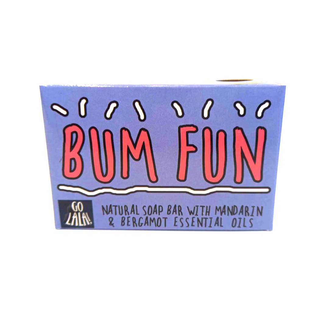 Go La La - Bum Fun Soap Bar Funny Rude Novelty Gift