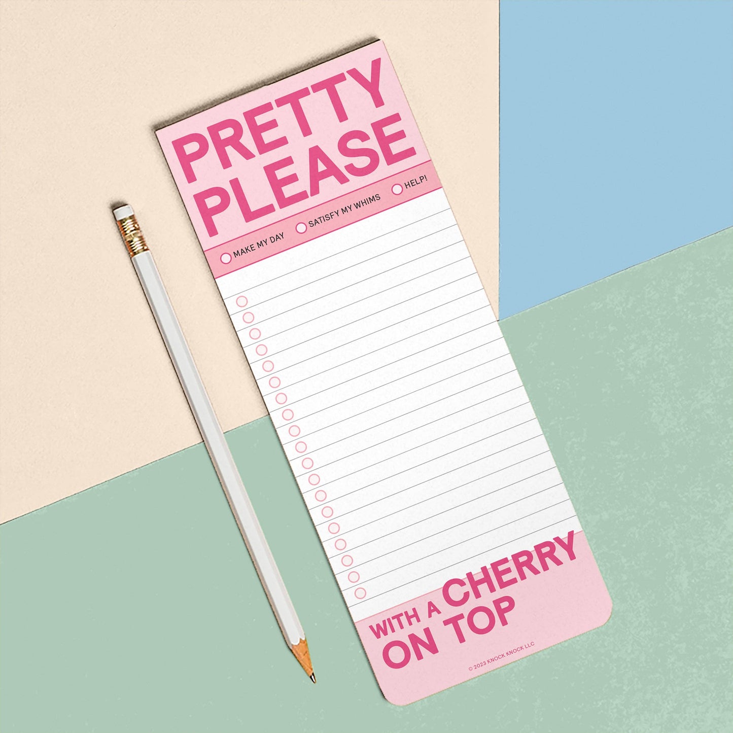 Abrams & Chronicle Books - Knock Knock Pretty Please Make-a-List Pads