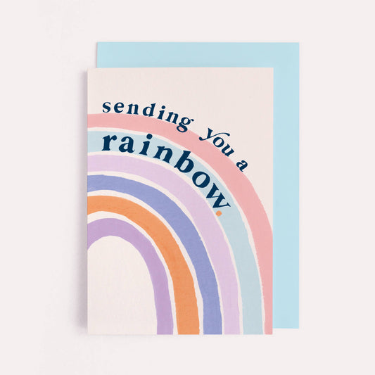 Sister Paper Co. - Sending a Rainbow Card | Thinking of You Cards | Pride Cards APC08