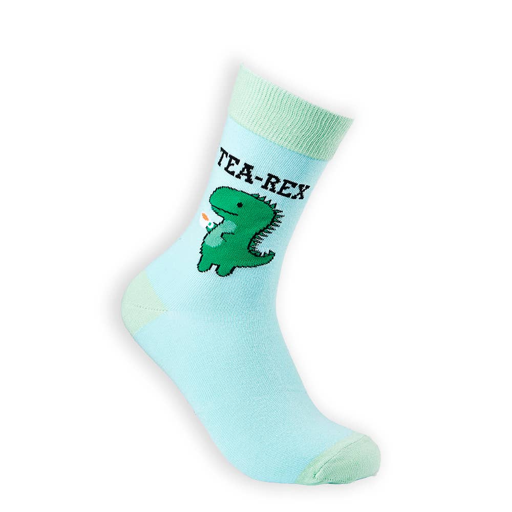 Urban Eccentric - Unisex Tea-Rex Socks: 6-11