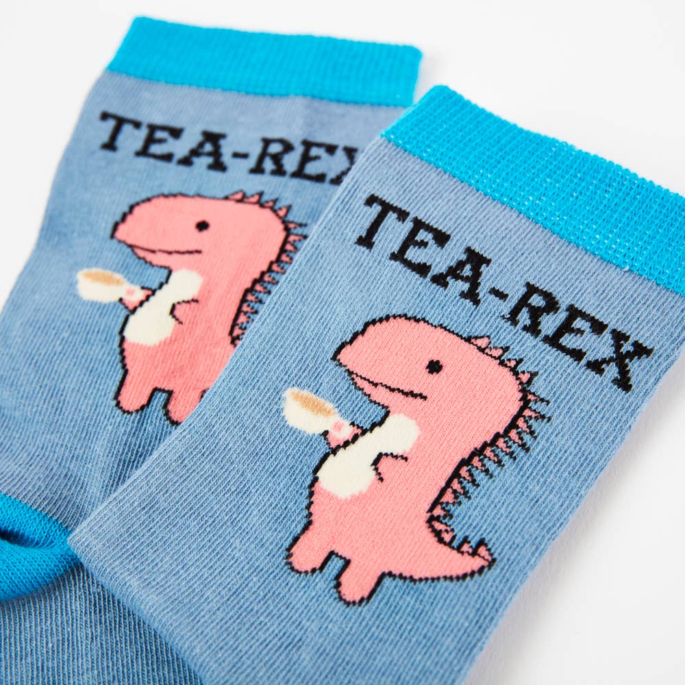 Urban Eccentric - Unisex Tea-Rex Socks: 6-11