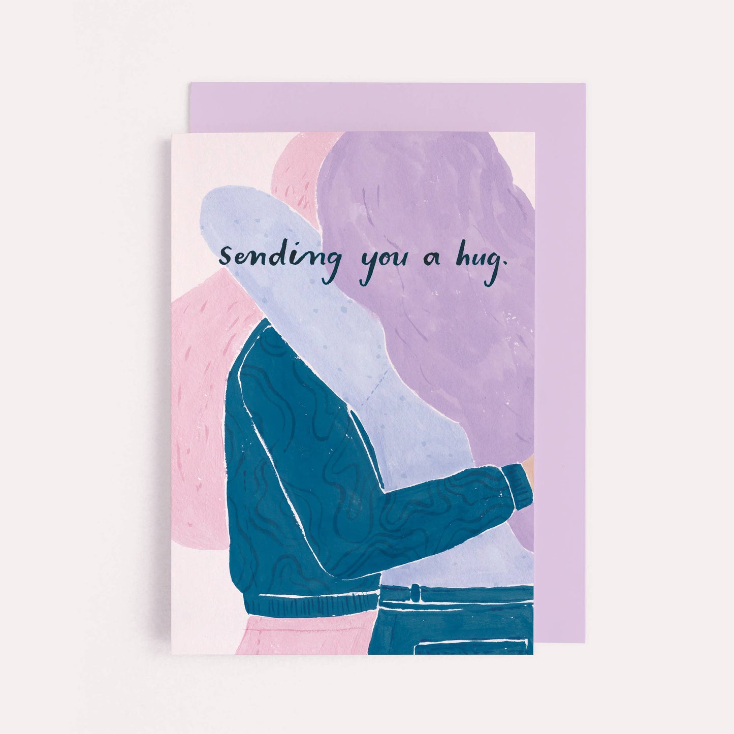 Sister Paper Co. - Sending You a Hug Card | Thinking of You Card | Sympathy VEC10