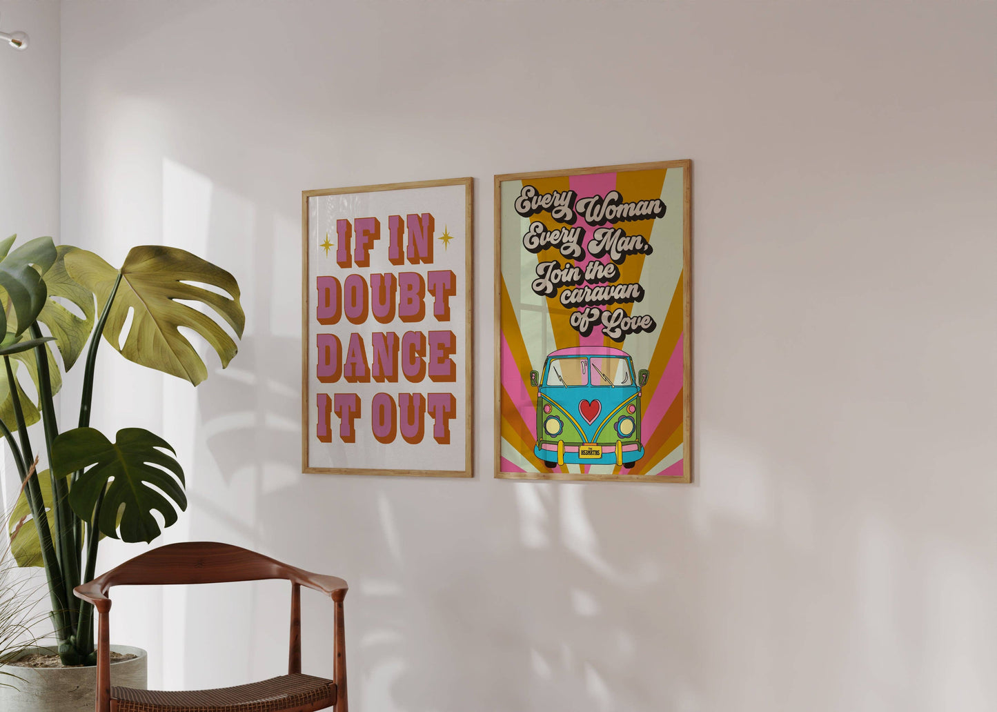 Twisted Rebel Designs - 'If In Doubt Dance It Out' Print: A5