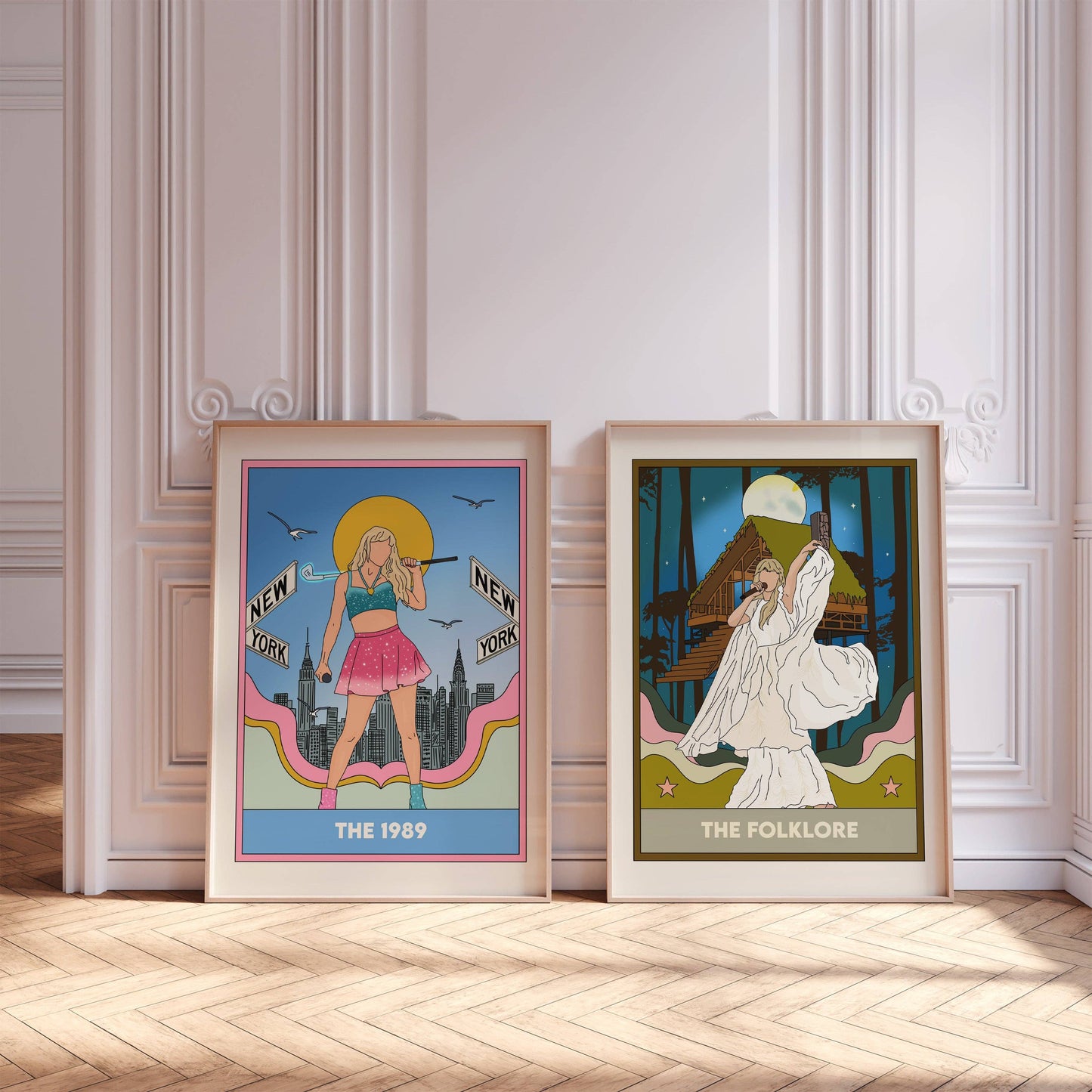 Twisted Rebel Designs - The 1989 Eras Tarot Taylor Swift Print: A5