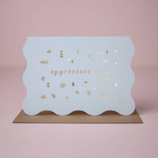 Sister Paper Co. - Appreciate You Card | Thank You Card | Thank You Cards CSC07