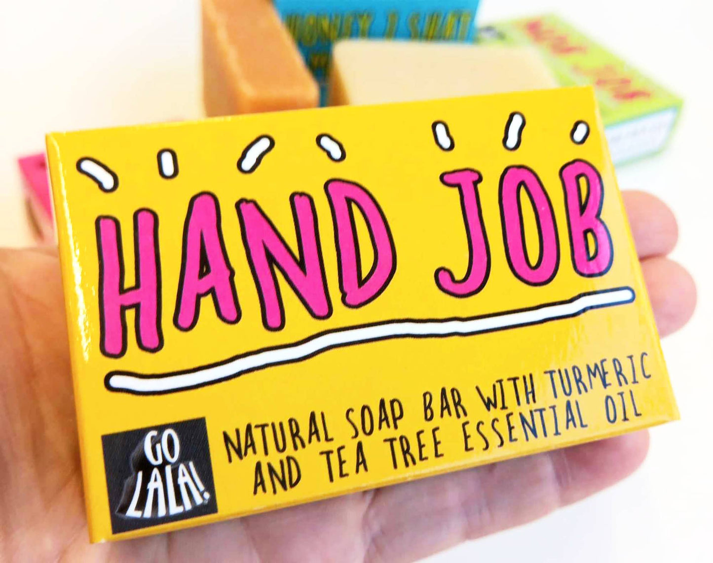 Go La La - Hand Job Soap Bar Funny Rude Novelty Gift