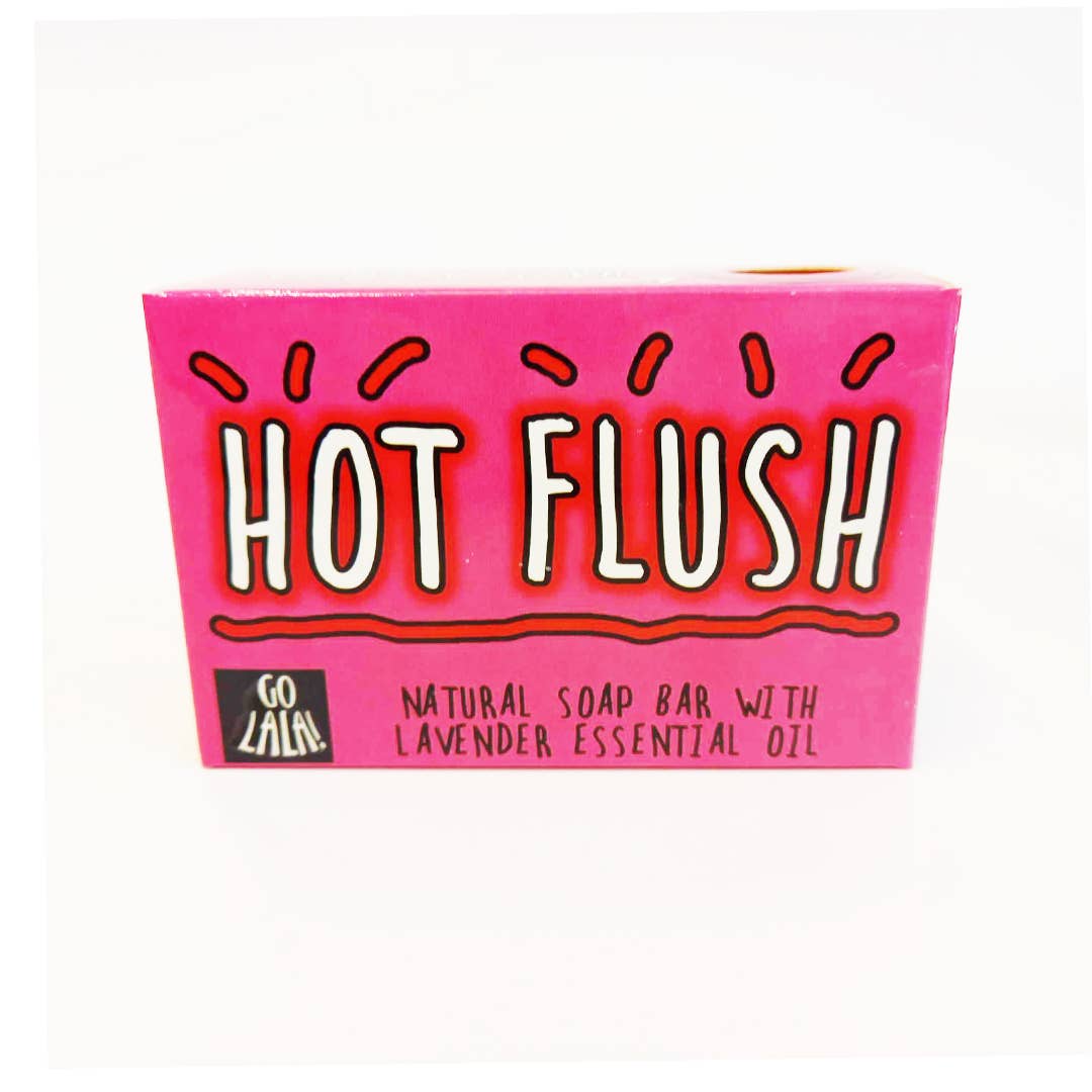 Go La La - Hot Flush Soap Bar Funny Rude Novelty Gift