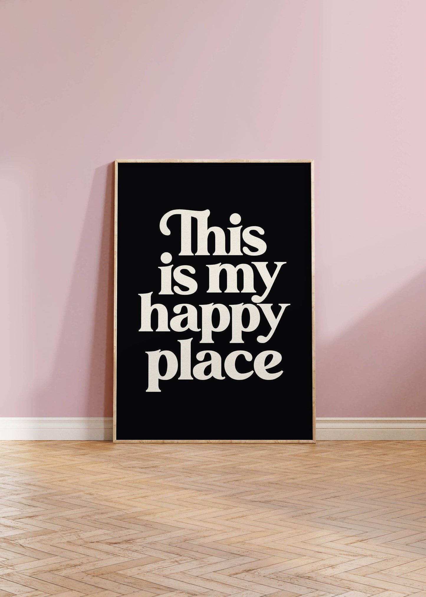 Twisted Rebel Designs - This Is My Happy Place Print: A5 / Multi