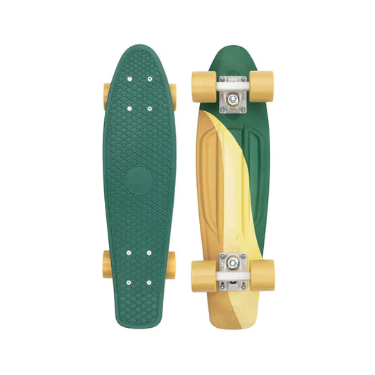 Penny Board SWIRL Green Yellow 27"