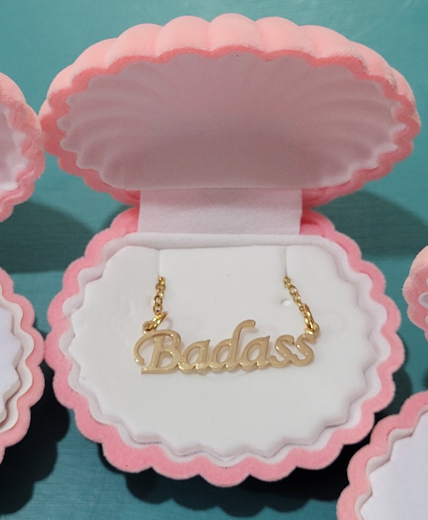 Badass Stainless Steel Necklace – Gold or Silver | Empowering Jewellery Gift