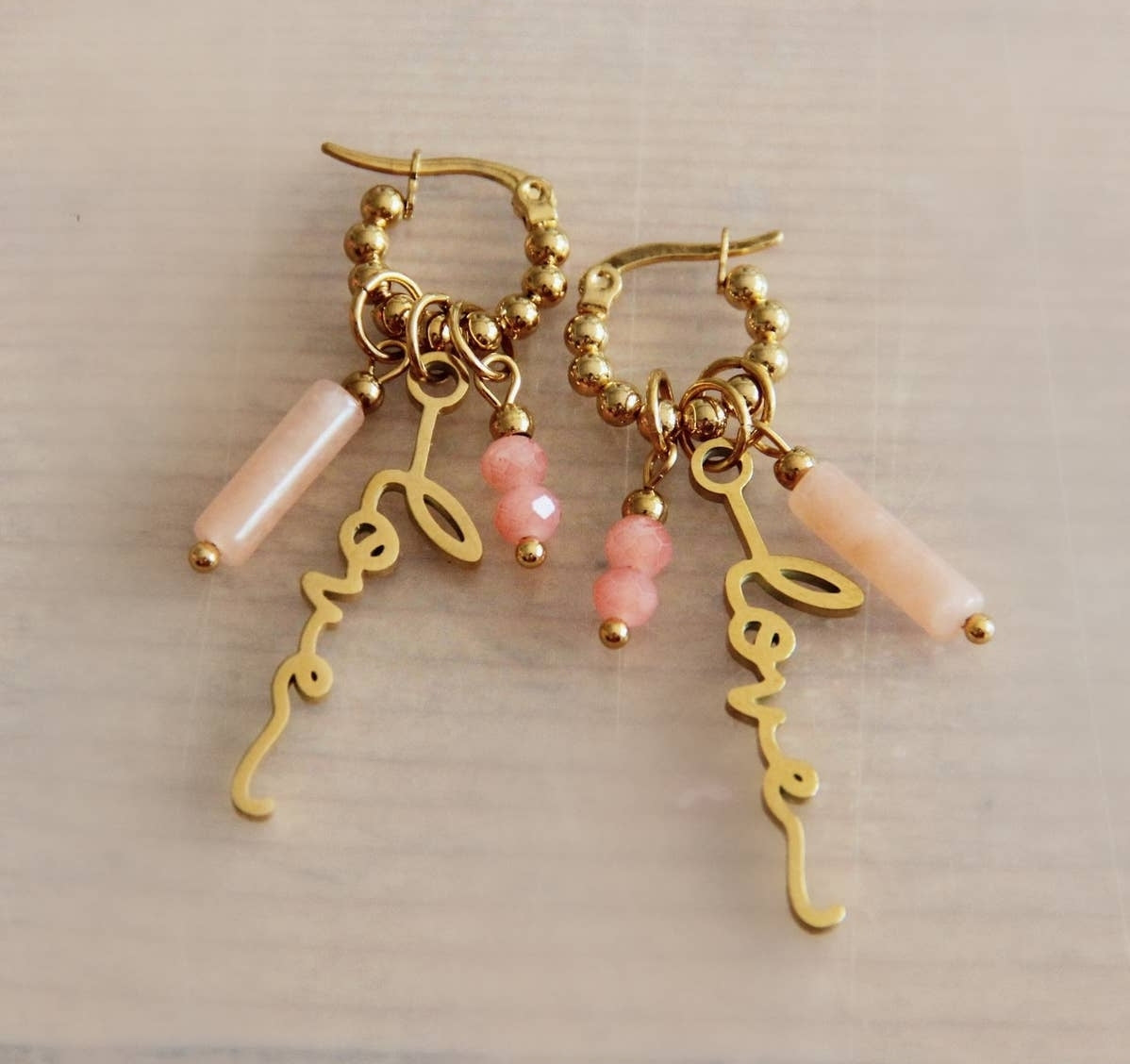 Bazou Multi Charm Earrings
